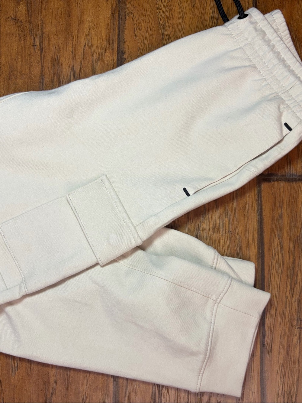 Old Navy Cream Cargo Jogger Sweatpants Boys Size 8